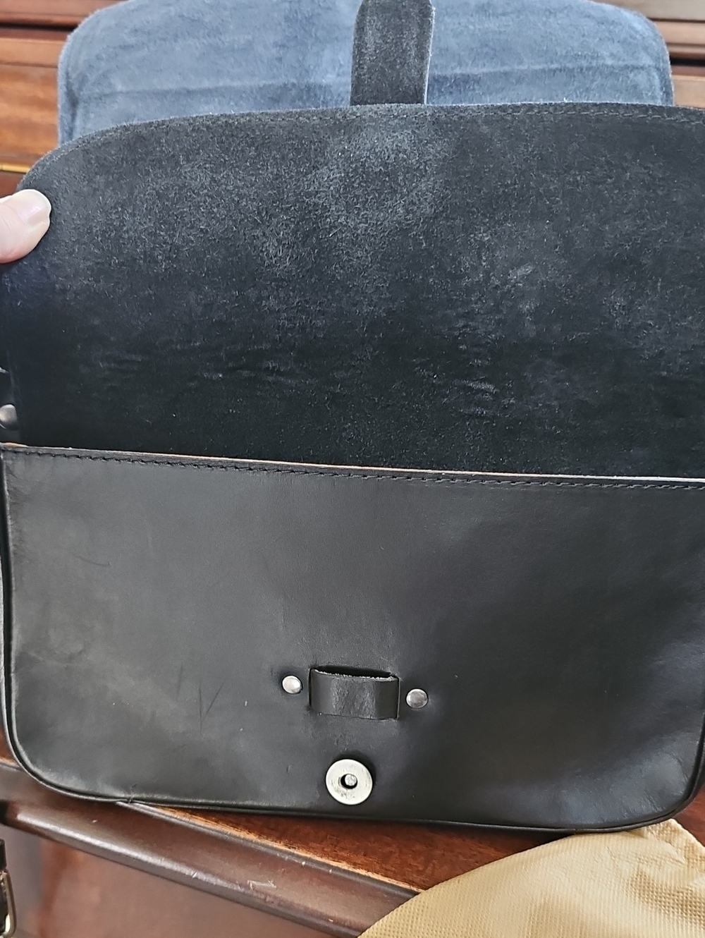 Patricia Nash Purse Rosa Leather Studded Distressed Crossbody Shoulder Bag - Picture 4 of 15